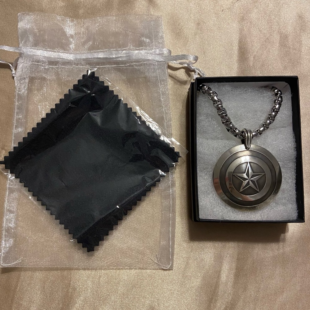 Avengers Pressed Coin Necklace